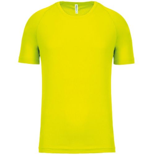 T-Shirt Sport - Running - Homme - Pa438 - Jaune Fluo