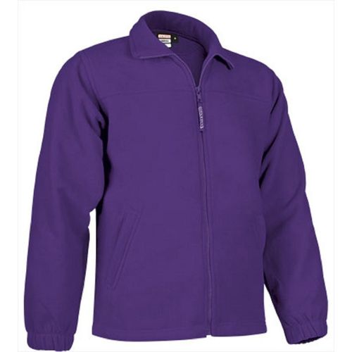 Veste Polaire Zippée - Homme - Ref Dakota - Violet Aubergine