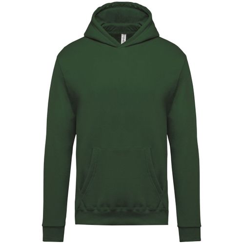 Sweat À Capuche Enfant - Ados - K477 - Vert Forêt