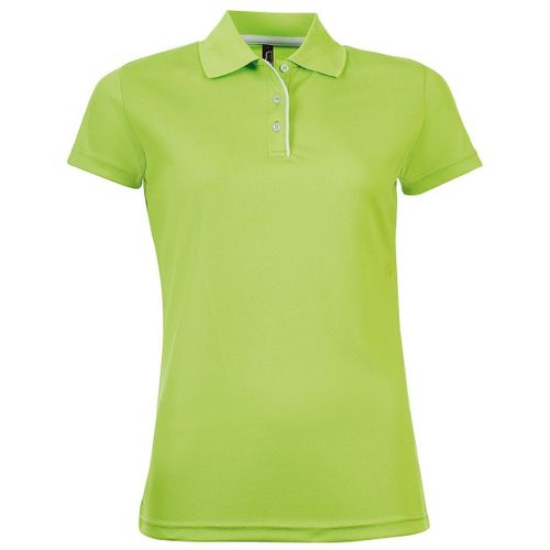Polo Sport Performer - Femme - 01179 - Vert Lime