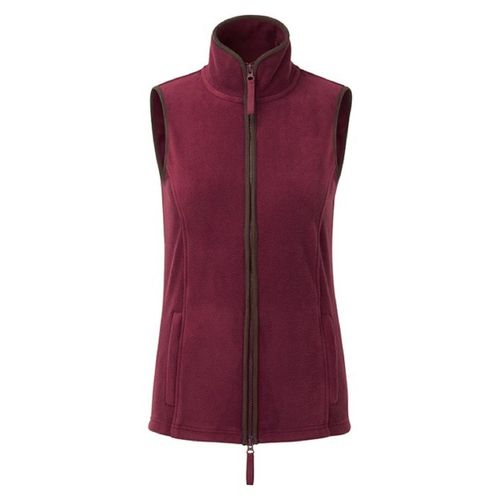 Gilet Polaire Sans Manches - Femme - Pr804 - Rouge Bordeaux