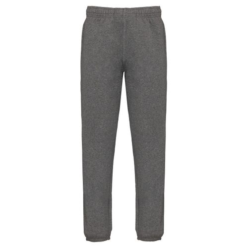 Pantalon Jogging Molleton - Coton Bio Et Polyester Recyclé - Homme - K7025 - Gris Chiné
