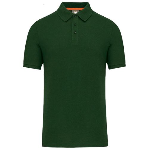Polo De Travail Écoresponsable - Homme - Wk207 - Vert Foncé