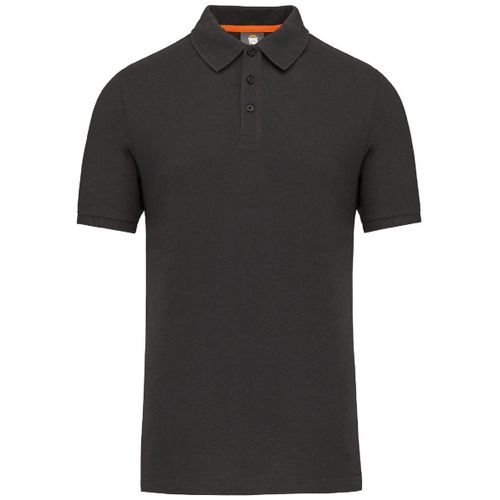 Polo De Travail Écoresponsable - Homme - Wk207 - Gris Foncé
