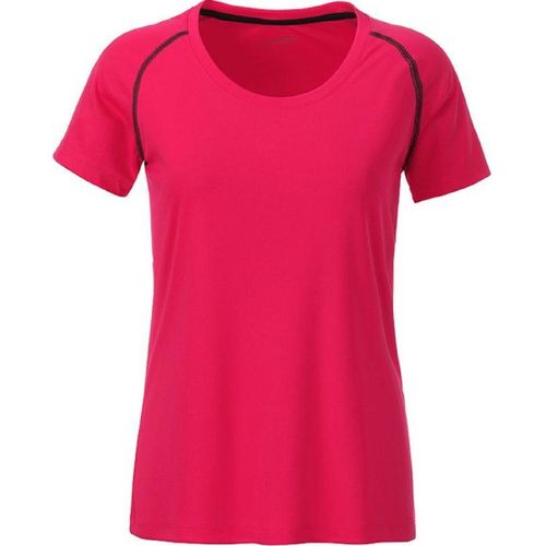 Maillot Running Respirant - Femme - Jn495 - Rose Vif