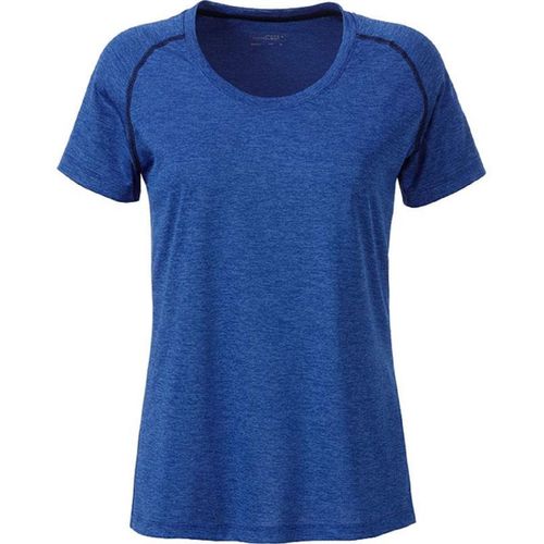Maillot Running Respirant - Femme - Jn495 - Bleu Mélange