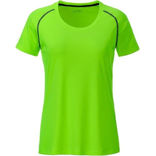Maillot Running Respirant - Femme - Jn495 - Vert Vif