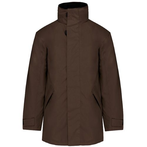 Parka Homme Doublure Matelassée - K677 - Marron Chocolat