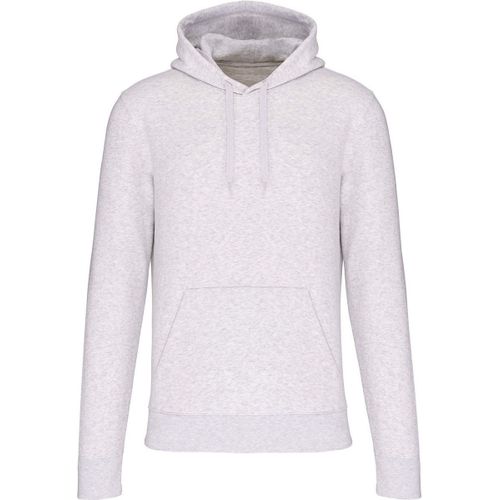 Sweat À Capuche Écoresponsable - Homme - K4027 - Gris Ash Chiné