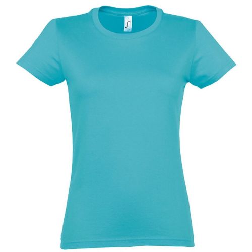 T-Shirt Manches Courtes - Femme - 11502 - Bleu Atoll