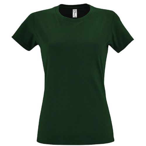 T-Shirt Manches Courtes - Femme - 11502 - Vert Bouteille