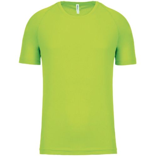 T-Shirt Sport - Running - Homme - Pa438 - Vert Lime