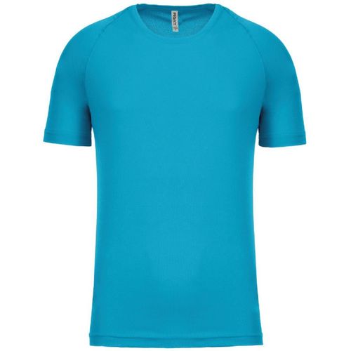 T-Shirt Sport - Running - Homme - Pa438 - Bleu Turquoise