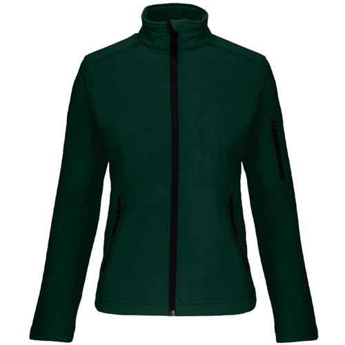 Veste Softshell 3 Couches - Femme - K400 - Vert Foncé