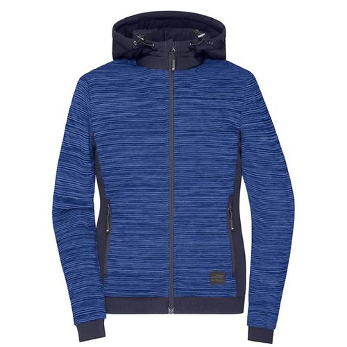 Veste Polaire Workwear - Femme - Jn1843 - Bleu Roi Chiné