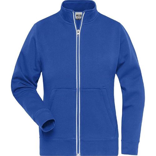 Veste Sweat Zippée Workwear - Femme - Jn1809 - Bleu Roi