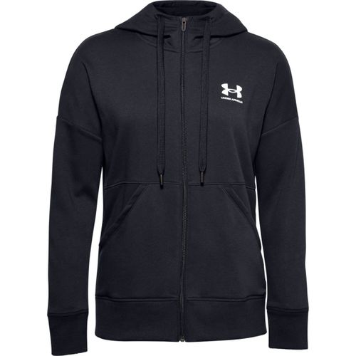 Sweat À Capuche - Zippé - Femme - Ua009 - Noir