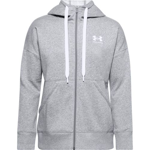 Sweat À Capuche - Zippé - Femme - Ua009 - Gris