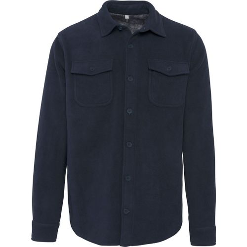 Surchemise En Polaire Doublée Sherpa - K582 - Bleu Marine - Homme