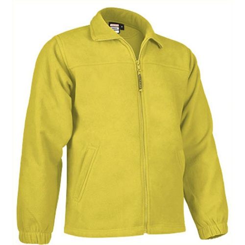 Veste Polaire Zippée - Homme - Ref Dakota - Jaune Citron