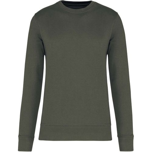 Sweat Col Rond Écoresponsable - Mixte - K4025 - Vert Kaki Foncé
