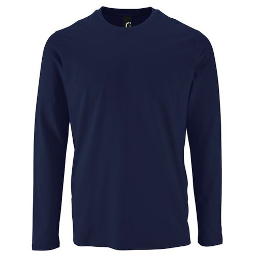 T-Shirt Manches Longues Pour Homme - 02074 - Bleu Marine