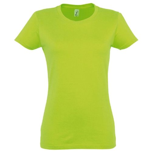 T-Shirt Manches Courtes - Femme - 11502 - Vert Pomme