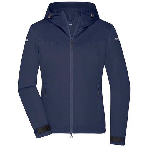 Veste 4 Saisons Softshell - Femme - Jn1179 - Bleu Marine