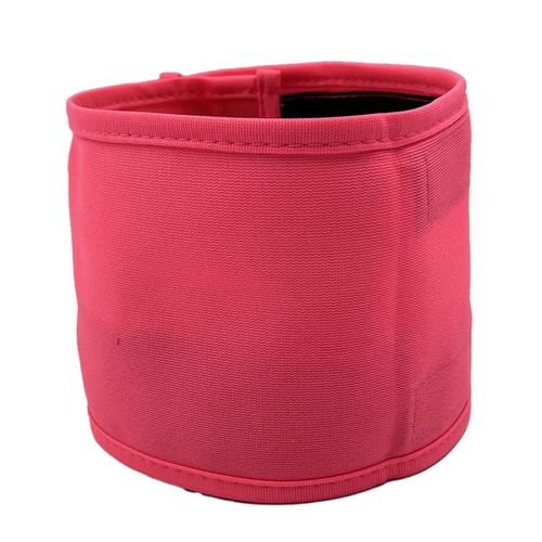 Brassard Léger Textile - Taille Unique Réglable - Rose Néon - Kxab