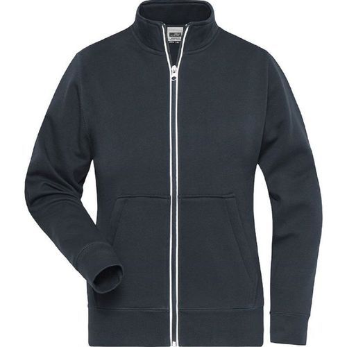 Veste Sweat Zippée Workwear - Femme - Jn1809 - Gris Carbone