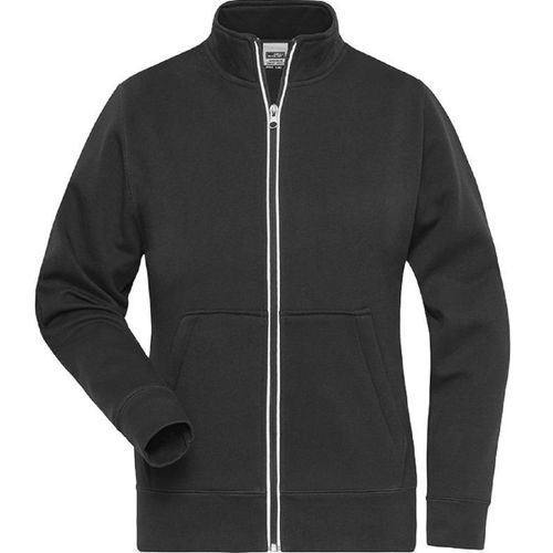 Veste Sweat Zippée Workwear - Femme - Jn1809 - Noir