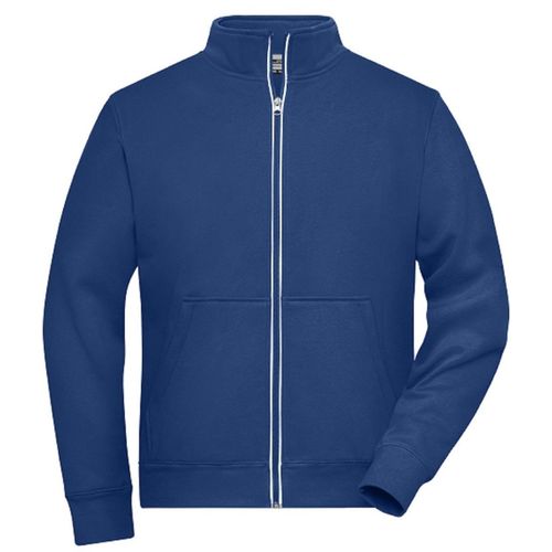 Veste Sweat Zippée Workwear - Homme - Jn1810 - Bleu Roi Foncé