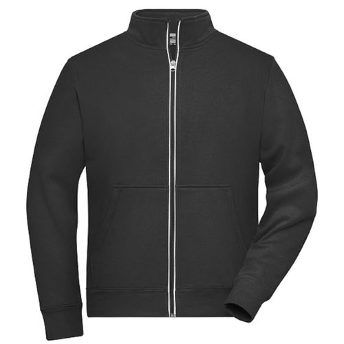 Veste Sweat Zippée Workwear - Homme - Jn1810 - Noir