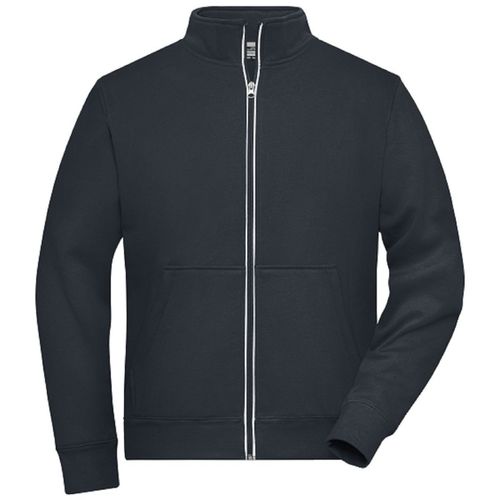 Veste Sweat Zippée Workwear - Homme - Jn1810 - Gris Carbone