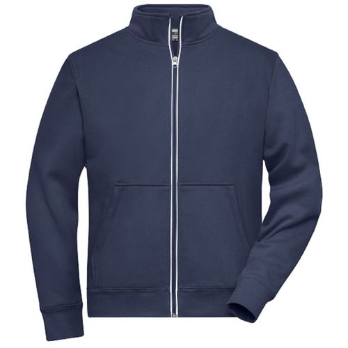 Veste Sweat Zippée Workwear - Homme - Jn1810 - Bleu Marine