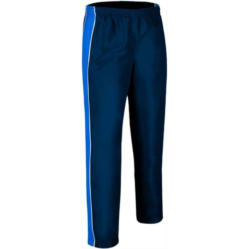 Pantalon Jogging Bicolore Homme - Tournament - Bleu Marine Et Bleu Roi
