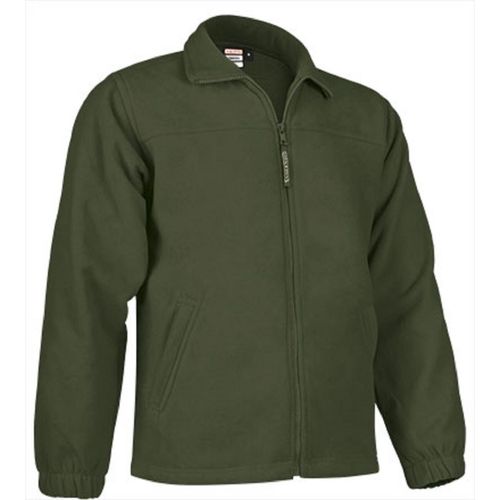 Veste Polaire Zippée - Homme - Ref Dakota - Vert Militaire