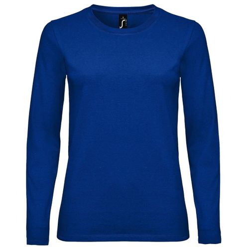 T-Shirt Manches Longues Pour Femme - 02075 - Bleu Roi