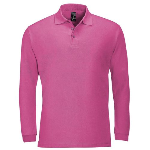 Polo Manches Longues - Homme - 11353 - Rose
