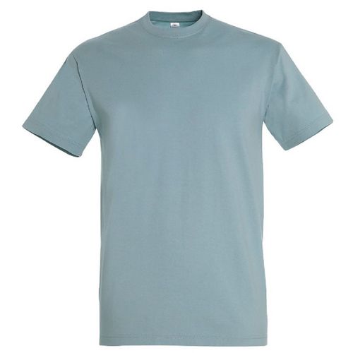 T-Shirt Manches Courtes - Mixte - 11500 - Bleu Glacier