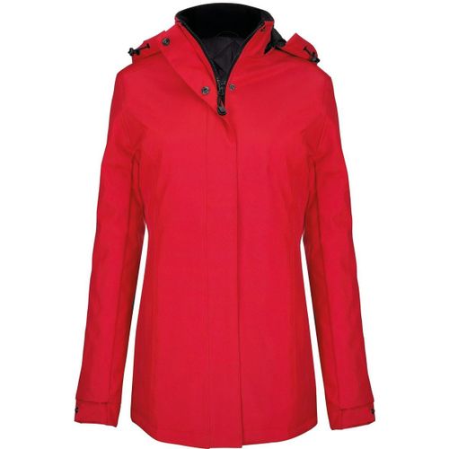 Parka À Capuche - Femme - K6108 - Rouge