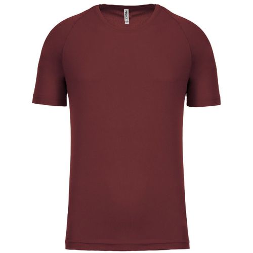T-Shirt Sport - Running - Homme - Pa438 - Rouge Vin