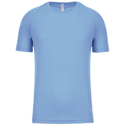 T-Shirt Sport - Running - Homme - Pa438 - Bleu Ciel