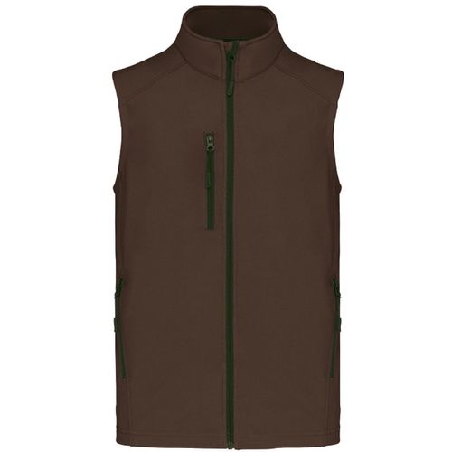 Bodywarmer Softshell - Gilet Sans Manches - K403 - Marron - Homme