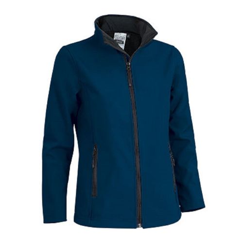 Veste Softshell - Femme - Ref Cecile - Bleu Marine