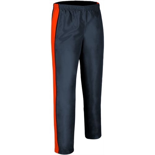 Pantalon Jogging Bicolore Homme - Tournament - Gris Charbon Et Orange