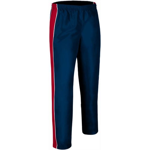 Pantalon Jogging Bicolore Homme - Tournament - Bleu Marine Et Rouge