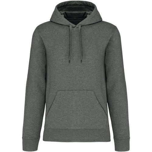 Sweat À Capuche Écoresponsable - Homme - K4027 - Vert Fougère Chiné