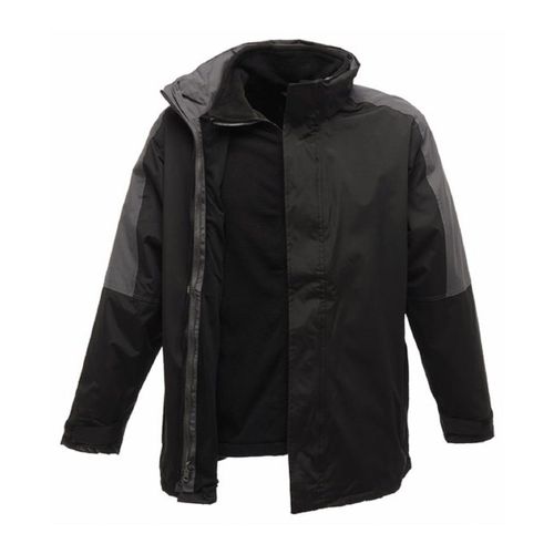 Veste Parka Homme 3 En 1 - Tra130 - Noir