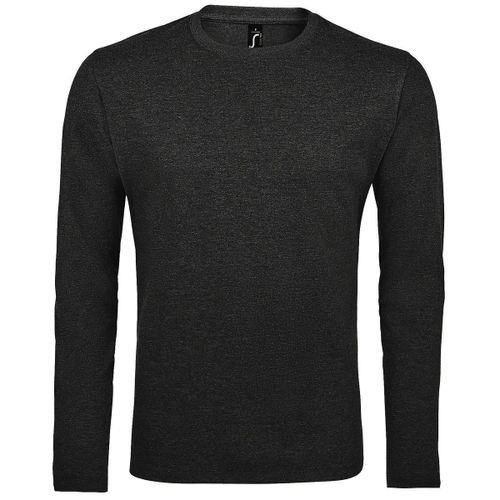 T-Shirt Manches Longues Pour Homme - 02074 - Gris Anthracite